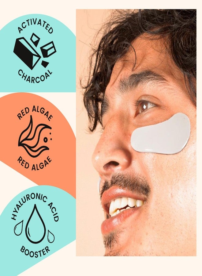 BLAQ Premium Under Eye Hydrating Patches for Dry Skin, Dark Circles and Puffiness. Snow Mushroom, Green Tea, Marine Algae, Vegan and Cruelty-Free, Snow Circles, 5-Pack - Image 4