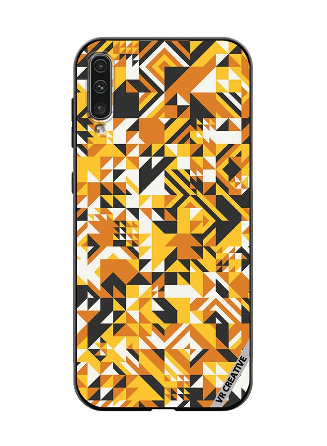 VR CREATIVE Protective Case Cover For Samsung Galaxy A50/A50s Geometrical Design Multicolour - Image 1