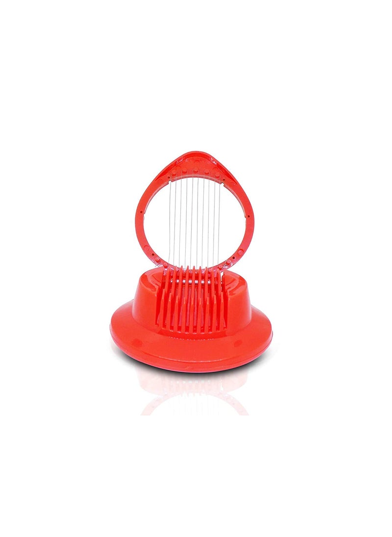Pass Pass pass pass Plastic Egg Cutter Egg Slicer Boiled Eggs Cutter Color May Be As Per The Availability Pack of 1  - Image 2