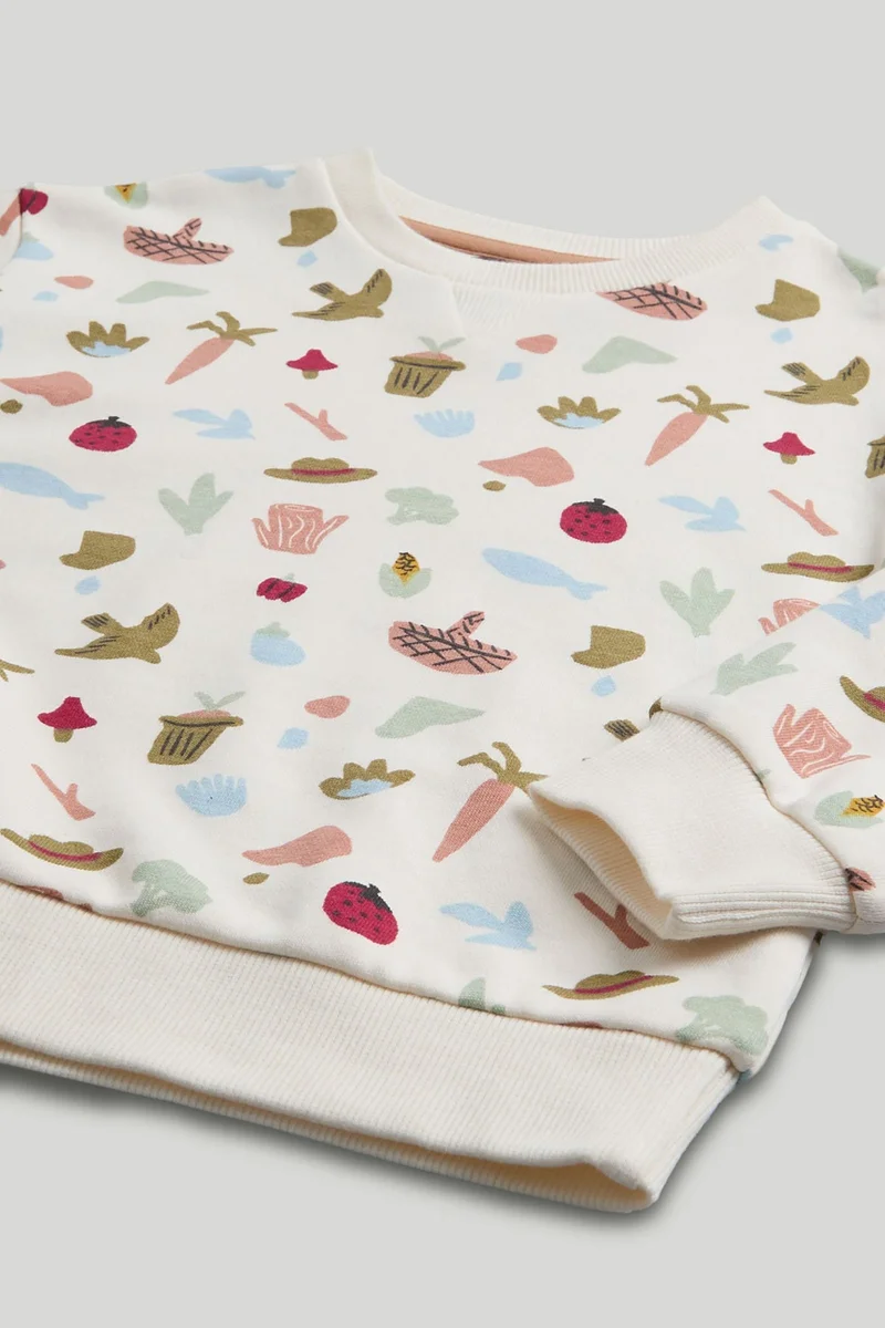 مذركير طقم سويت شيرت وشورت منزلي