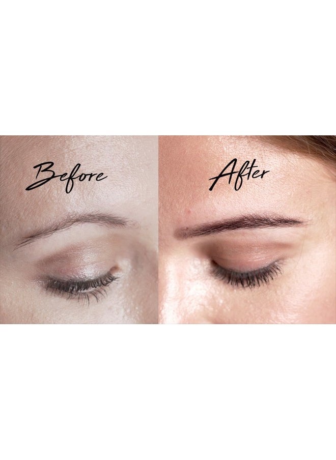 Existing Beauty - Dark Brown Eyebrow Henna Tint for Eyebrow Color- Professional Henna Brow Kit Including Use Instructions and Mixing Bowl 3x 1g Packets Brow Dye by Existing Beauty - Image 1