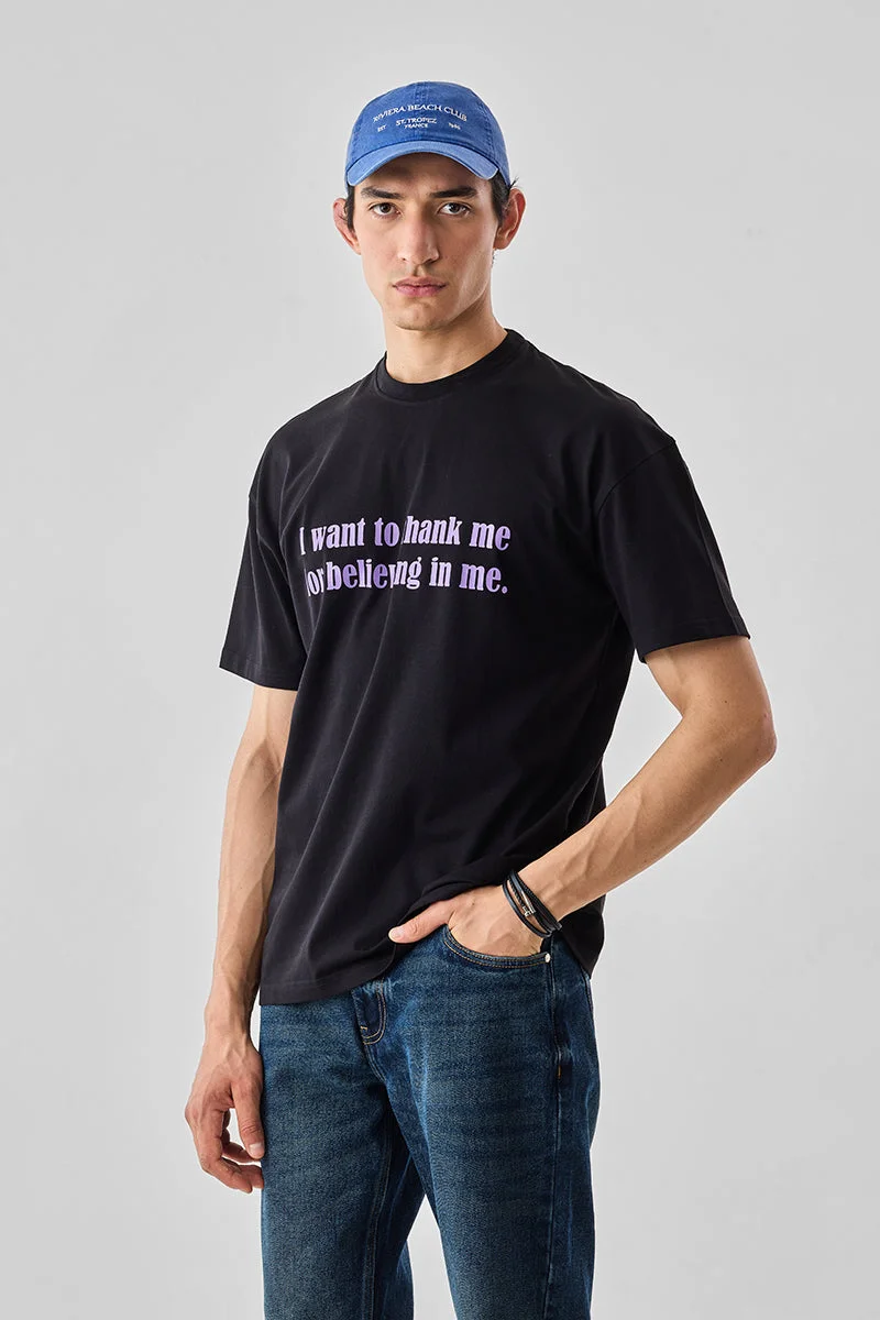 SNITCH Oversized 100% Cotton T-Shirt