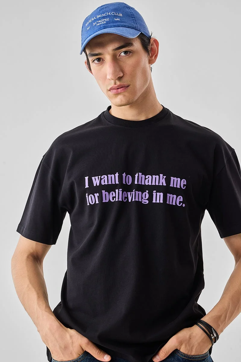 سنيتش تي شيرت قطن كبير الحجم