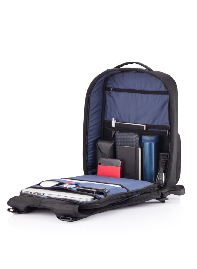 XD DESIGN Flex Gym Bag | Anti-Theft Bag, Convertible Business to Gym Backpack, Laptop Travel Bag, Hidden Zipper, RFID Protected Pocket, Multi Compartments & Water Repellant - Black - Image 3