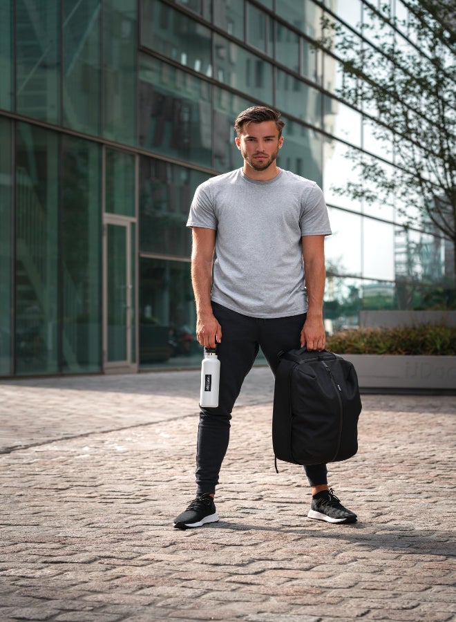 XD DESIGN Flex Gym Bag | Anti-Theft Bag, Convertible Business to Gym Backpack, Laptop Travel Bag, Hidden Zipper, RFID Protected Pocket, Multi Compartments & Water Repellant - Black - Image 5