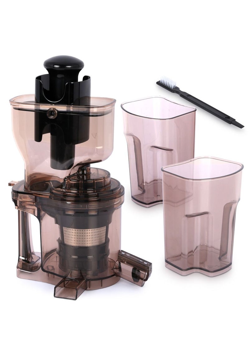 Balzano Whole Mouth Slow Juicer JE20-36M01 - Red