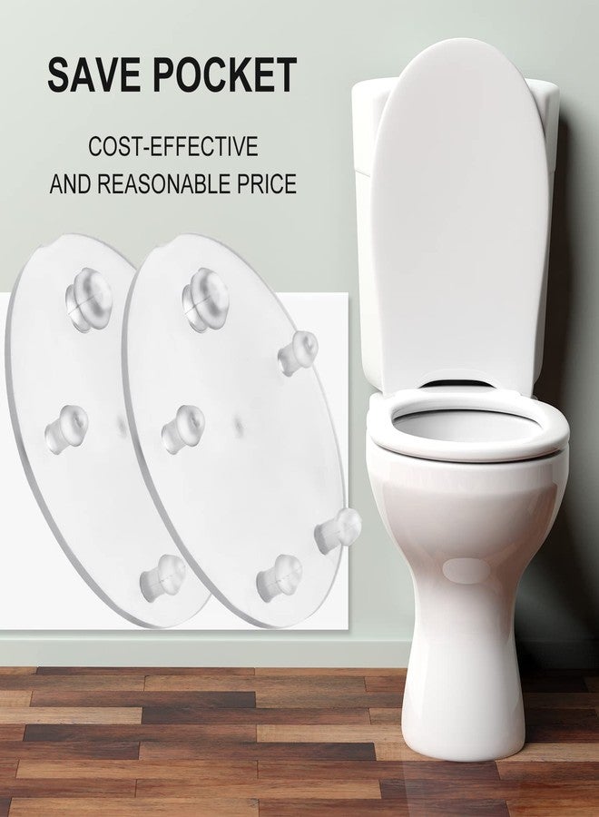 AIEX 4 Pack Replacement for Vormax Toilet Tank Flapper Seal Gasket 3’’, Silicone Toilet Flapper Seal Compatible with American Standard 7381424-100.0070A - Image 2