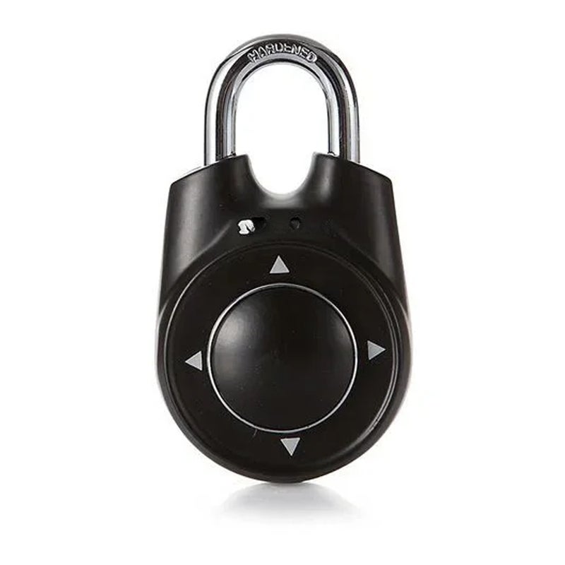 SmartGuard Directional Combo Lock Travel Security Gym Padlock Black - Image 1