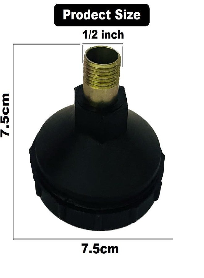KING-PRO 2PCS Air Compressor Silencer Filter, Suitbal For All China Brand Comperssor Air Compressor Intake Filter Sound Muffler Silencer for Air Compressor, Silencer, Fliter 1/2" - Image 3