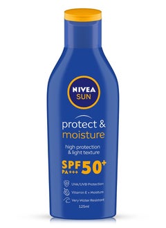 Nivea Nivea Moisturising Sun Lotion SPF-50, 125ml  - Image 1