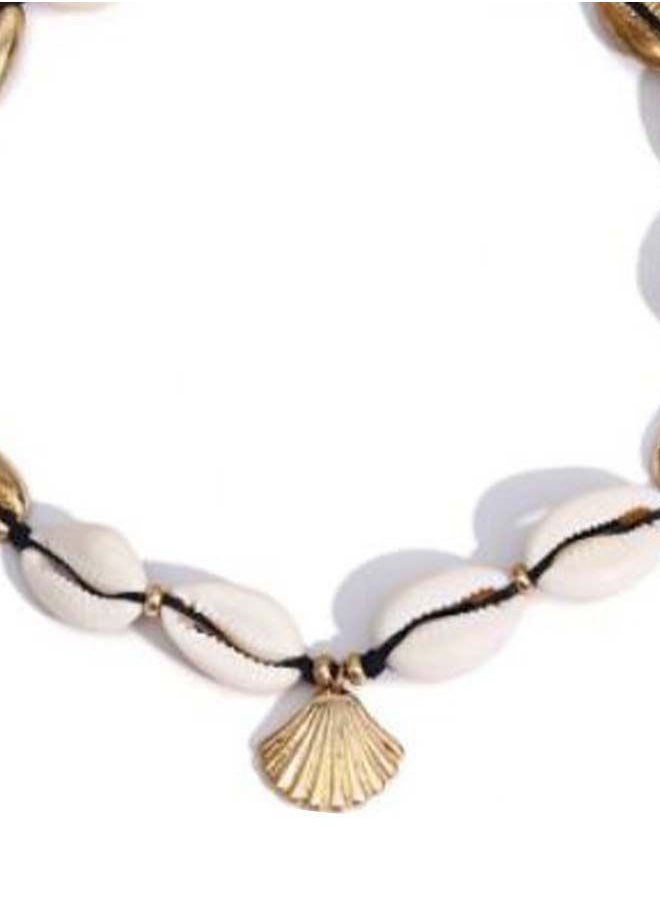 NIBEMINENT - Natural Shell Beads Choker - Image 1
