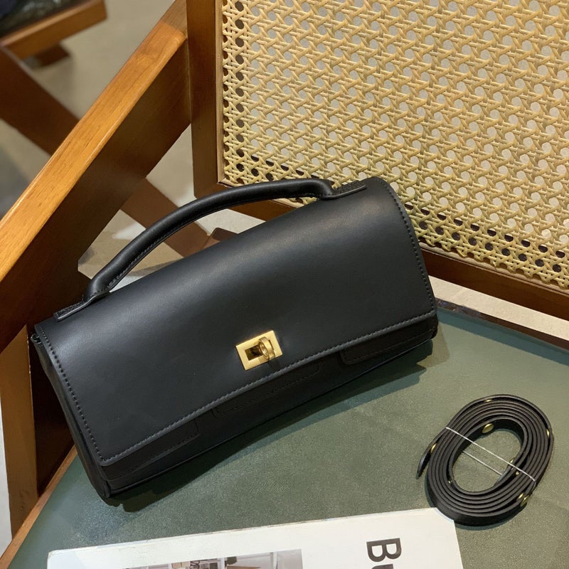 Retro Clutch Bag Commuter Shoulder Armpit Bag Niche Commuter Tote Bag Fashion Classic Kelly Bag - Image 1