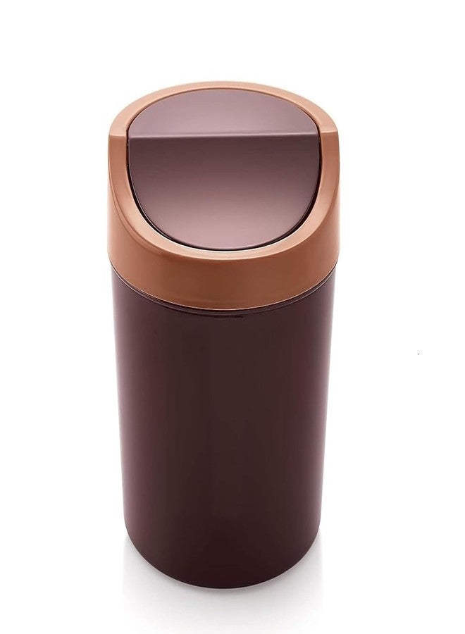 SBA PRIME Mini Waste Bin Desktop Garbage Home Table Trash Dustbin for Office, Home Work Place, Etc. (Pack of 1) (Multicolor Will be Sent as Per Availability) - Image 1