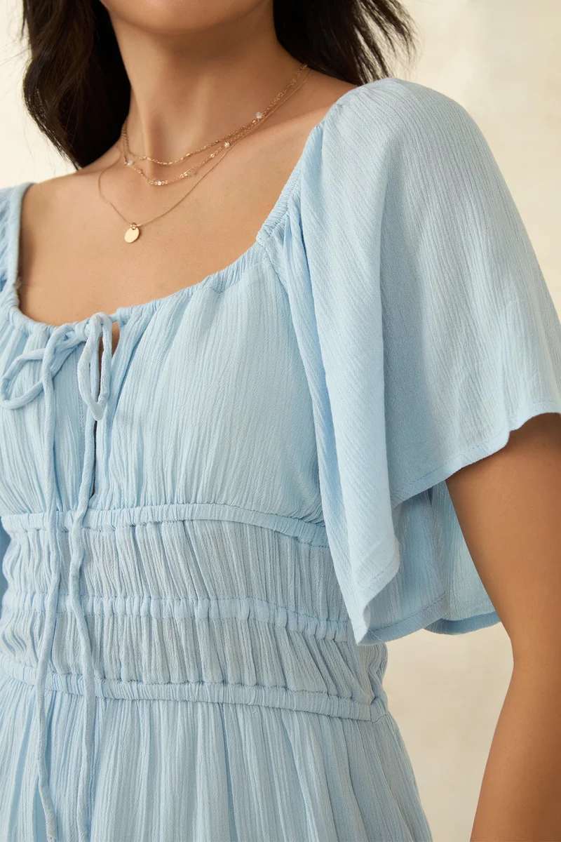 Virgio Tiered Mini Dress