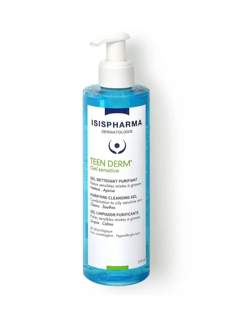 ISIS PHARMA - ISIS-Pharma Teen Derm Gel Sensitive 250ml - Image 1