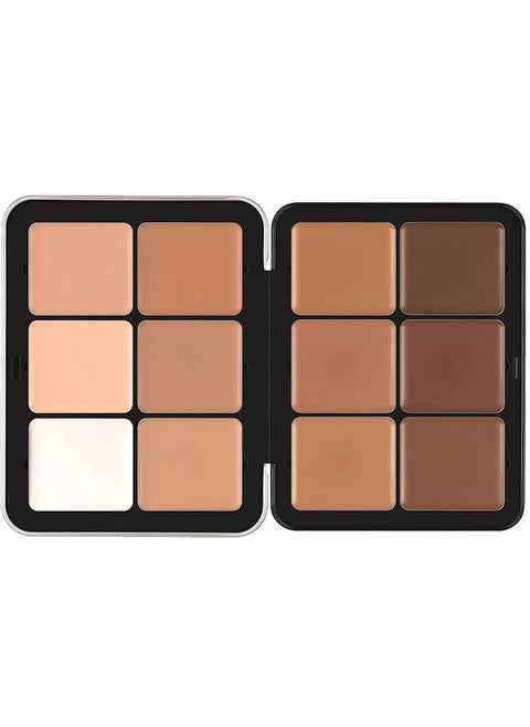 12-Shade Cream Foundation Palette
