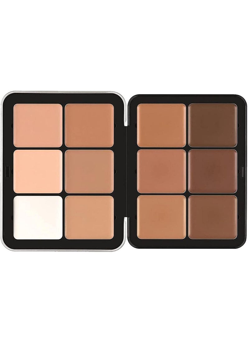 Ministar 12-Shade Cream Foundation Palette - Image 1