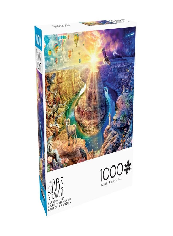 Buffalo Games - Lars Stewart - Horseshoe Bend - 1000 Piece Jigsaw Puzzle for Adults - Challenging Puzzle Perfect for Game Nights - Finished Size is 26.75 x 19.75 - Image 3