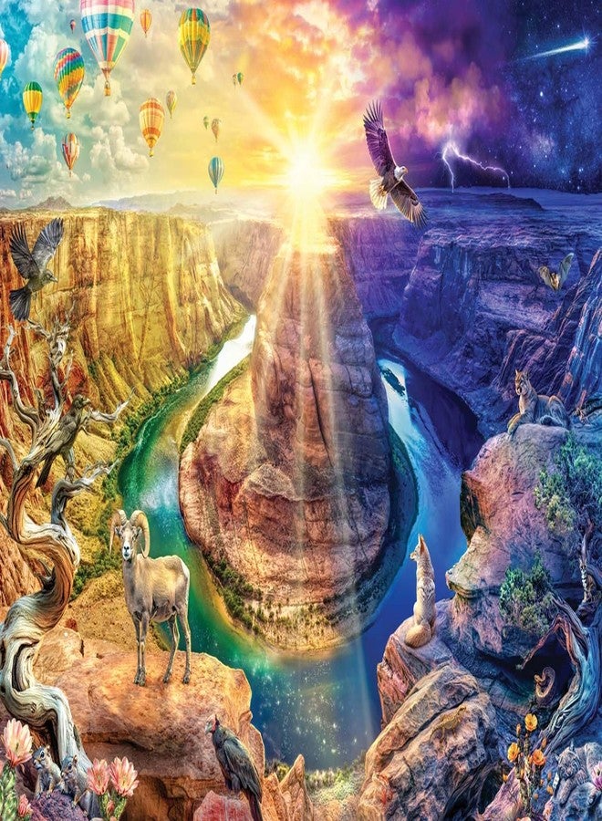 Buffalo Games - Lars Stewart - Horseshoe Bend - 1000 Piece Jigsaw Puzzle for Adults - Challenging Puzzle Perfect for Game Nights - Finished Size is 26.75 x 19.75 - Image 1