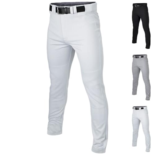 Easton | RIVAL+ بنطال بيسبول | أبيض | شباب | كبير جداً - Image 1