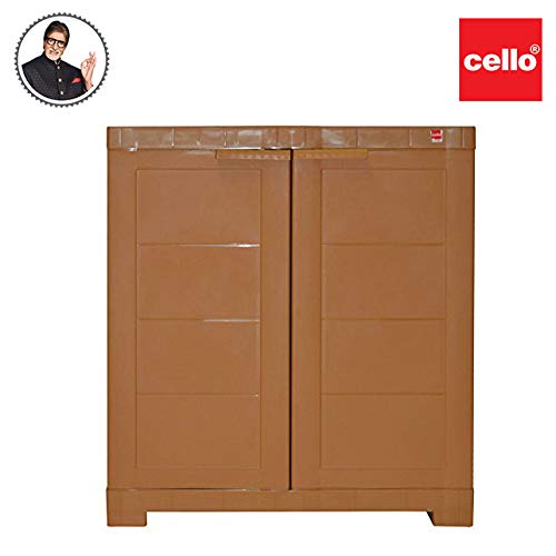 Cello Cello Novelty Compact Plastic Shoe Rack Sandalwood Brown Shoe Storage Strong and Durable Space Organizer Shoe Rack for Living Room Home Office 3 Years Warranty Manufacturing defect - Image 4