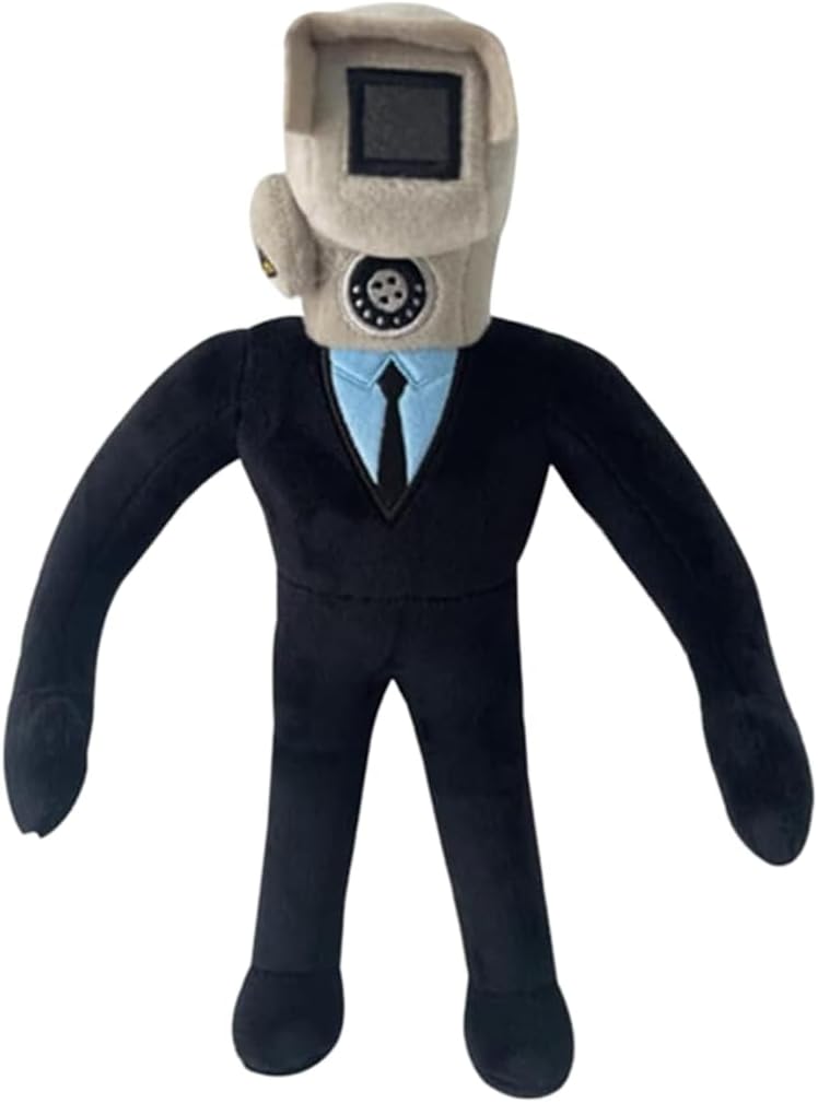 TechMax Solution Scary Toilet Cameraman Stuffed Toy, Plushies Birthday Gift for Kids and Collectors - Image 1