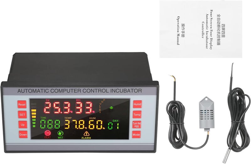 Smart Egg Incubator Controller Machine with Accurate Detection, 5 Hatching Modes, Alarm Function, for Chicken, Duck, and More, AC 160V-220V - Image 3