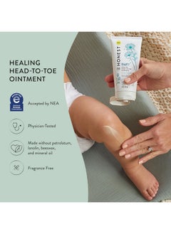 The Honest Company Head To Toe Multi-Purpose Healing Ointment | Gentle For Baby | Hypoallergenic, Vegan, Allantoin-Powered | 5 Oz  - Image 3