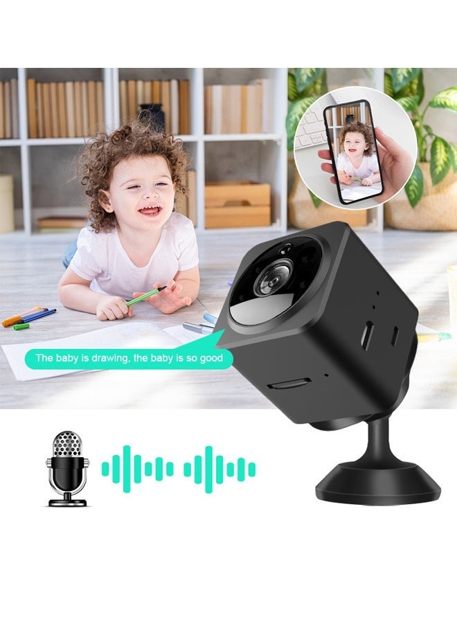 Generic Mini Camera 1080P HD Mini Camera, Wireless WiFi Nanny Camera with Motion Detection for Home Indoor Security, App Control, Pet/Baby/Nanny Surveillance Camera  - Image 3