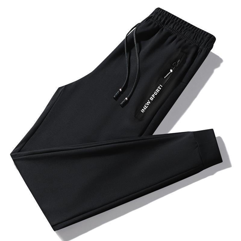 Fashion Men'S Pants Trendy Loose Casual Straight-Leg Long Pants Fleece Thickened Jogger Sweatpants Men'S Style - Image 1