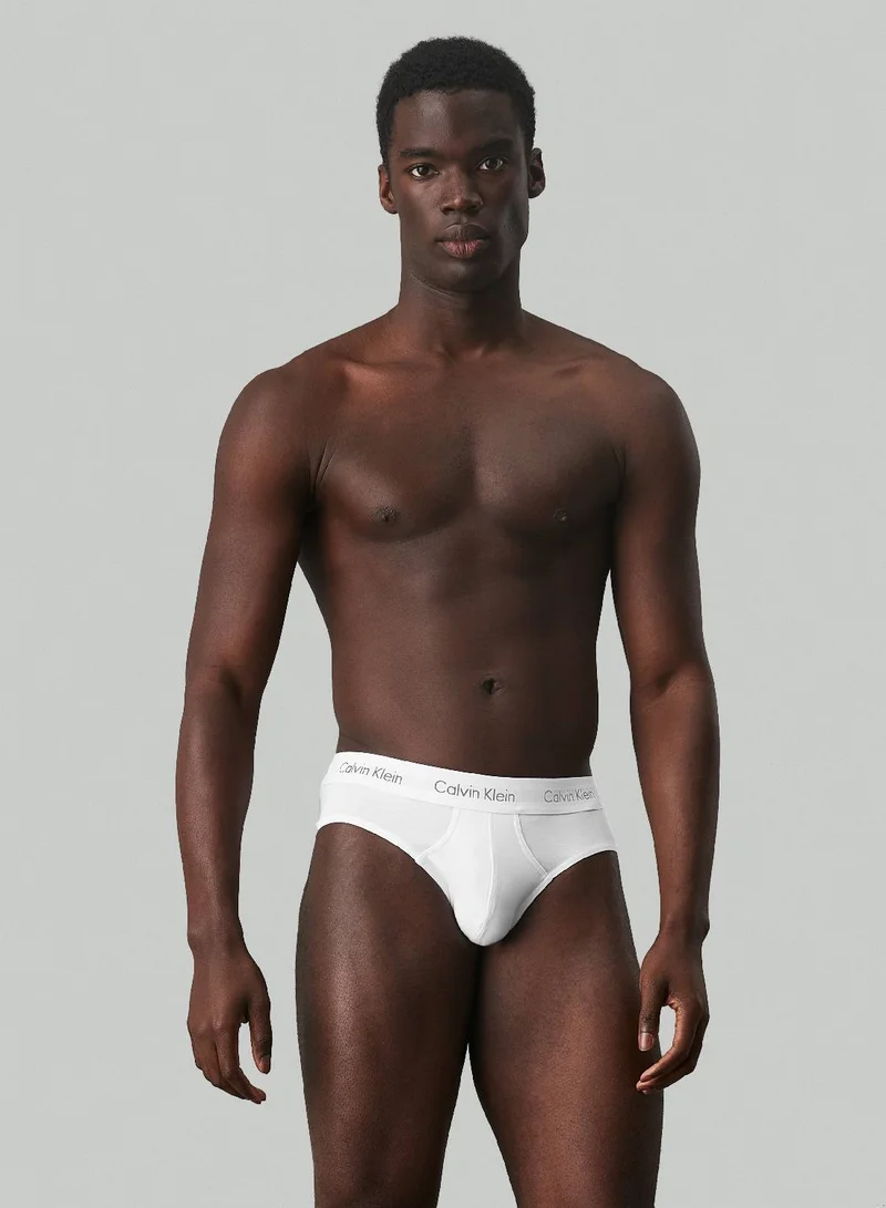 CALVIN KLEIN 3 Pack Briefs - Cotton Stretch