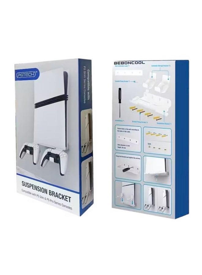 بي جي تيك Pgtech GP-539 Wall Mount Stand Bracket For PS5 Slim / Pro - Image 5