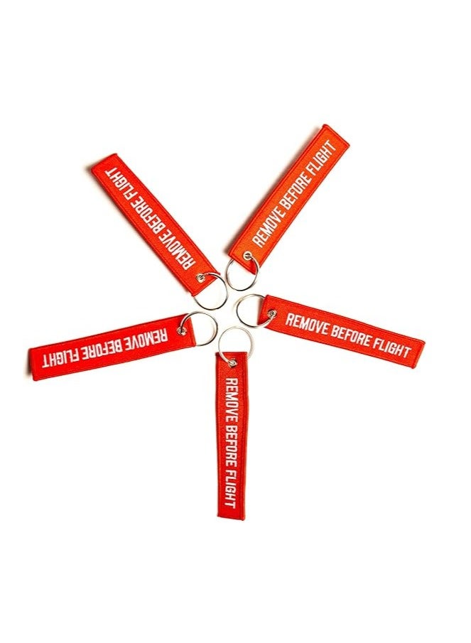 GUDOO مجموعة من 10 سلاسل مفاتيح وعلامات أمتعة يتم إزالتها قبل الرحلة للطيارين وطاقم الطائرة والطيارين والمسافرين ومشغلي المطارات - Image 2
