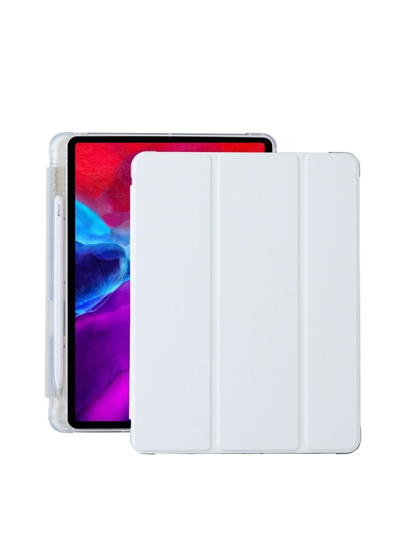 Protective Case With Pen Slot For White iPad