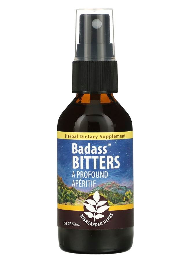 WishGarden Herbs - Badass™ Bitters A Profound Aperitif 2 fl oz (59 ml) - Image 1