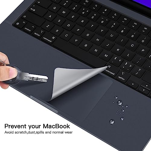 CaseBuy MacBook Air 15 inch Palm Rest Protector Cover 2026 2025 2024 2023 MacBook Air 15" M2 M3 M4 M5 Chip A2941 A3114 A3241 A3448 Anti-Strach Wrist Rest Keyboard Decal Sticker Skin -Midnight - Image 4