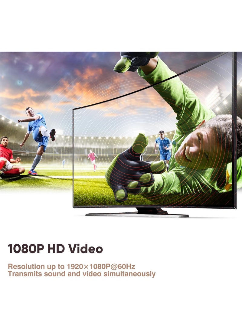 زيستيك جهاز إرسال واستقبال HDMI لاسلكي، مدى طويل 150 متر/450 قدم، دقة 1080P HD، توصيل وتشغيل، موسع HDMI للتلفاز، البروجيكتور، اللابتوب، وحدة التحكم في الألعاب، مثالي للاستخدام في المنزل، المكتب، والفصول الدراسية - Image 3