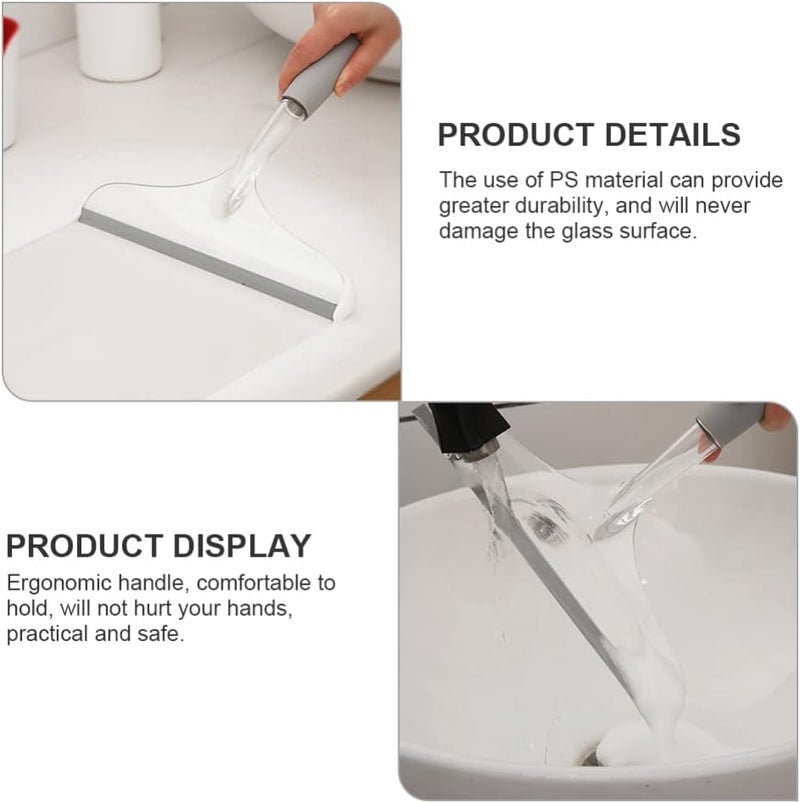 كلاراكو أدوات تنظيف النوافذ من كلاركو، ممسحة تنظيف النوافذ، منتجات تنظيف النوافذ، مكشطة زجاج للنوافذ، منظف زجاج، مكشطة تنظيف، ممسحة دش، مكشطة نوافذ محمولة - Image 3