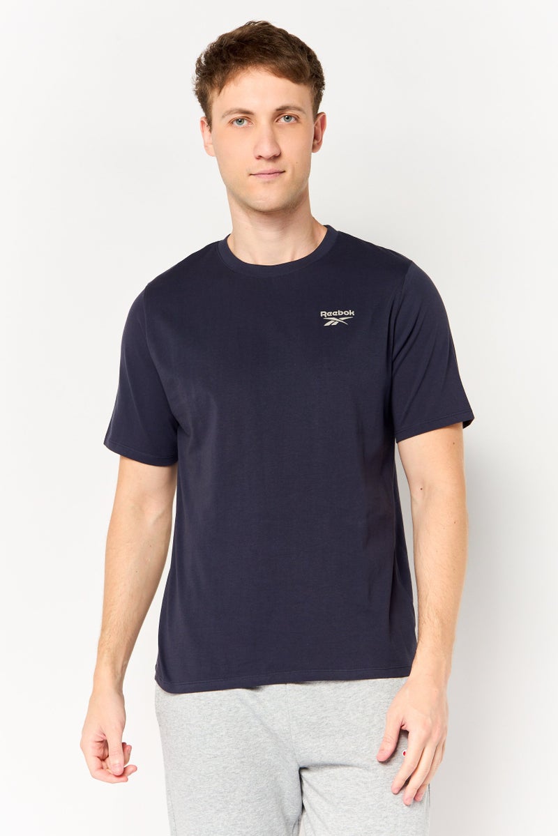 Reebok Men Sportswear Fit Short Sleeve Outdoor T-Shirt, Black - Image 1