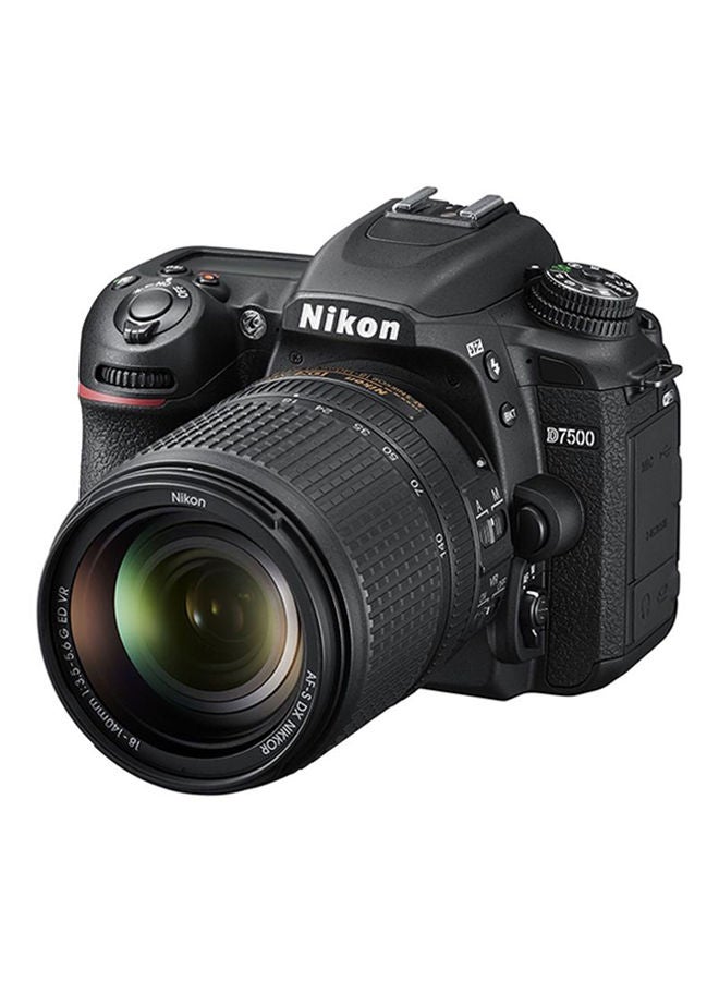 نيكون كاميرا D7500 DSLR مزودة بعدسة AF-S DX NIKKOR مقاس 18-140 مم f/3.5-5.6 G ED VR - Image 3