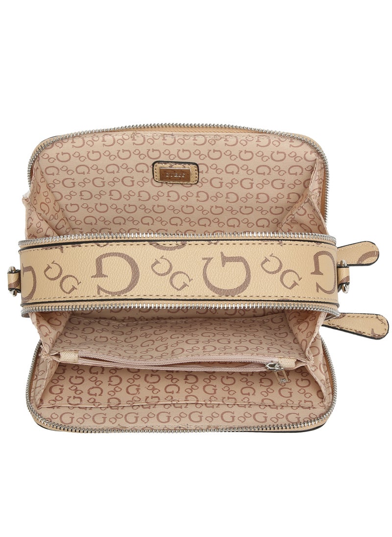 GUESS - GUESS Lewistown Double-Zip Logo Crossbody - Image 1