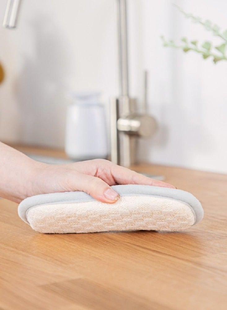 M Triple Action Antibacterial Cleaning Pad Grey