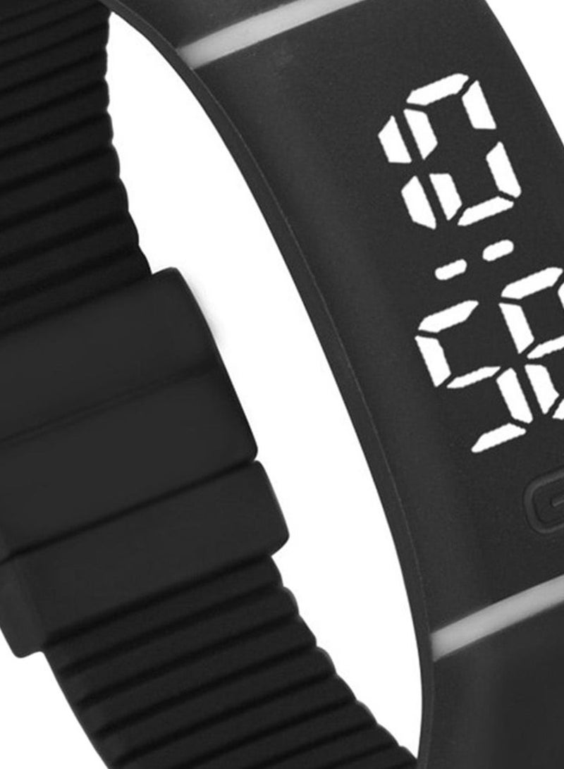 NIBEMINENT Men's Digital Electronic Rectangle Watch 1866 - Image 2