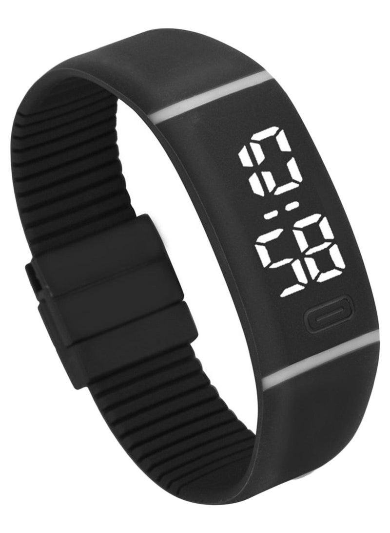 NIBEMINENT Men's Digital Electronic Rectangle Watch 1866 - Image 1