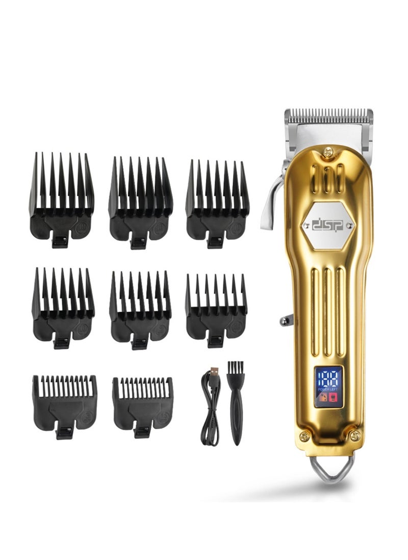 DSP LED Digital Display Home Rechargeable Hair Clipper  - Image 1