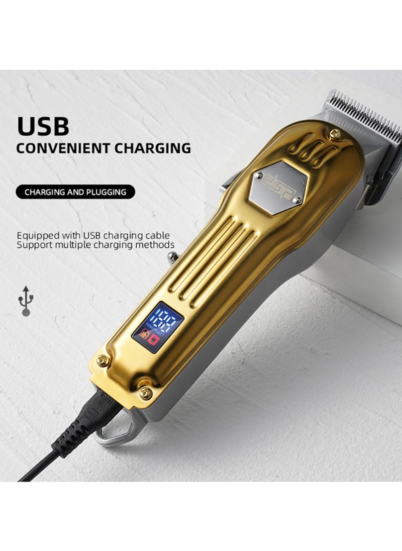 DSP LED Digital Display Home Rechargeable Hair Clipper  - Image 3