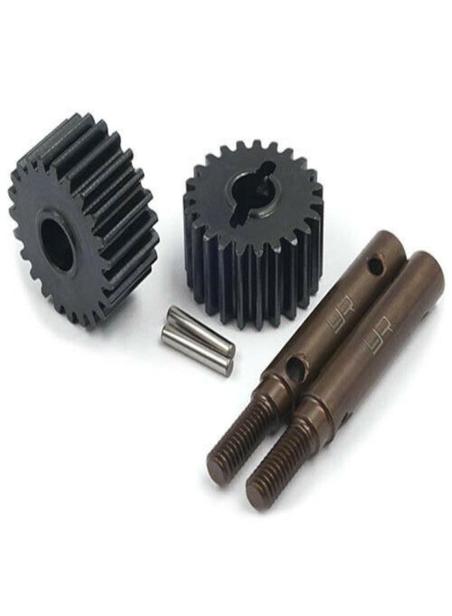 Yeah Racing 23T HD Tool Steel Shaft & Steel Portal Drive Output Spindle Gear 2pcs for Traxxas TRX-4#TRX4-066 - Image 1