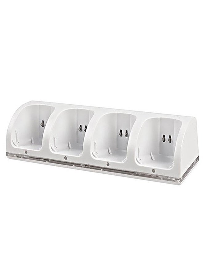 Decdeal - 4Pcs 2800mAh Rechargeable Cells and Wii Cell Charge Dock Stand for Wii Remote Switch Accessory - Image 1