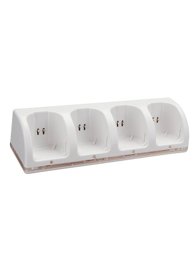 Decdeal - 4Pcs 2800mAh Rechargeable Cells and Wii Cell Charge Dock Stand for Wii Remote Switch Accessory - Image 1