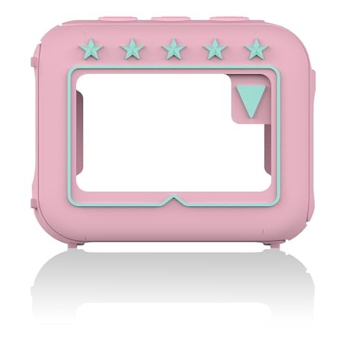 JCHPINE Silicone Cover and Hard Travel Case for JBL Go 4 Ultra Portable Bluetooth Speaker, Accessories for JBL Go 4 Pro Sound Bluetooth Speaker Stand Up Holder (Pink Case) - Image 5